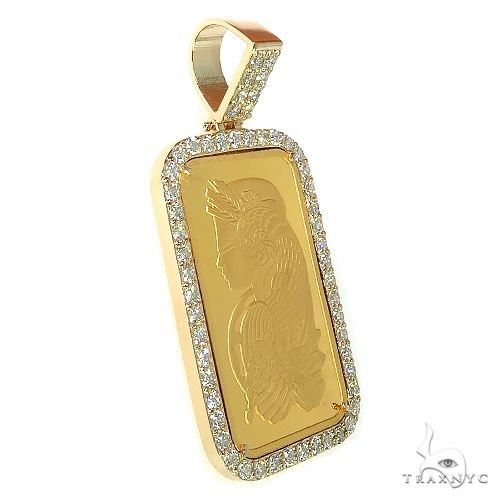1 Ounce 24Karat Suisse 1oz Pamp Bar Pendant 57669 - Image 2