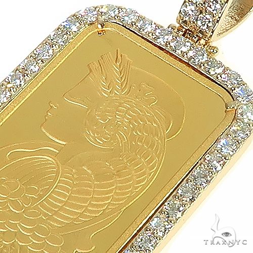 1 Ounce 24Karat Suisse 1oz Pamp Bar Pendant 57669 - Image 4