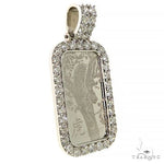 1 Oz Lab Diamond Platinum Tiger Bar 68083 - Image 2