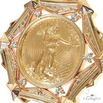 1 Oz Liberty Gold Coin Frame Pendant 68842 - Image 4