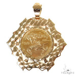 1 Oz Liberty Gold Coin Frame Pendant 68842 - Image 5