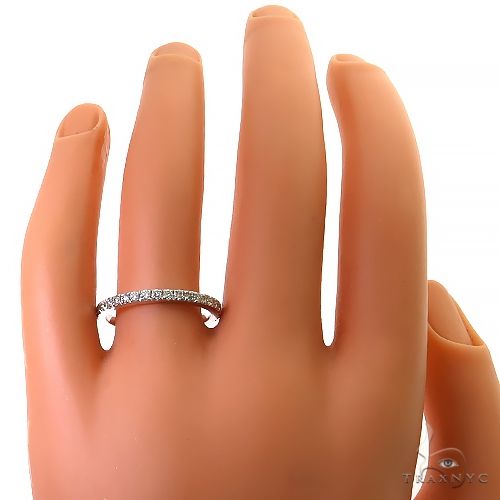 1 Row Diamond Wedding Band 69070 - Image 5