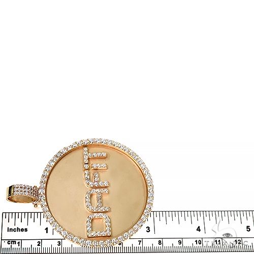 10 Pointer Bezel Round Logo Pendant 66966 - Image 6