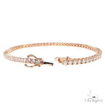 10 Pointer Parcel Diamond Tennis Bracelet 67198 - Image 2