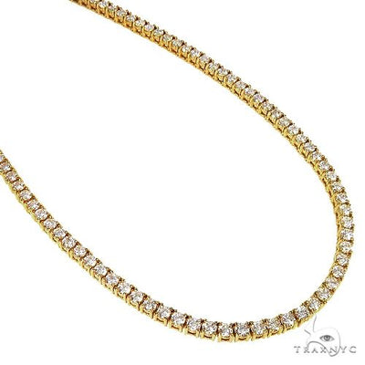 10 Pointer Parcel Diamond Tennis Chain 67098 - Image 1