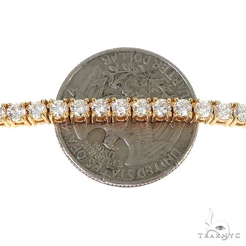 10 Pointer Parcel Diamond Tennis Chain 67098 - Image 5