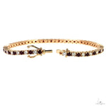 10 Pointer Ruby Glimmer Tennis Bracelet 70083 - Image 2