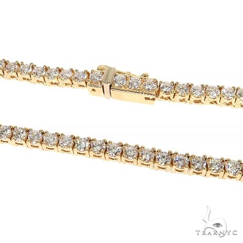 10 Pt Lab Diamond Tennis Chain 68037 - Image 4