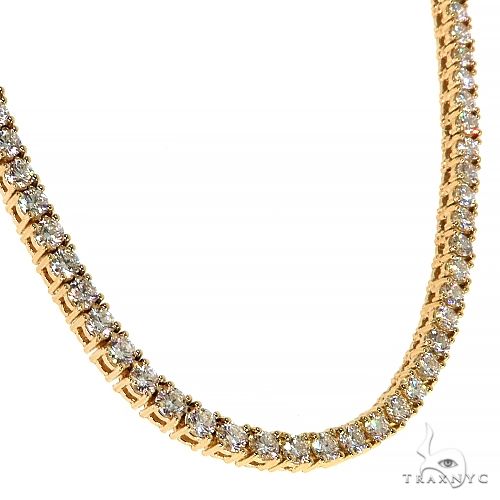 10 Pt Lab Diamond Tennis Chain 68037 - Image 1