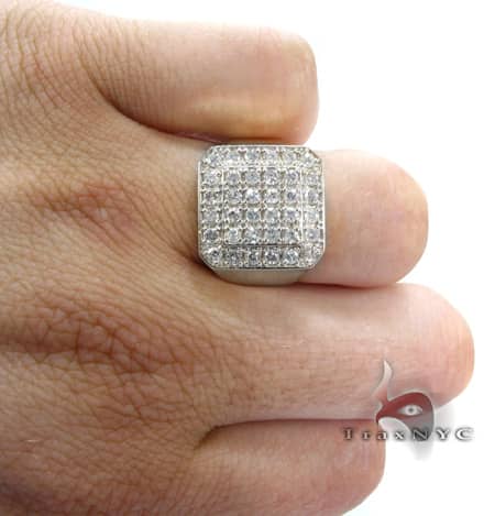 TraxNYC Light 10k White Gold Ring 10016 - Image 9