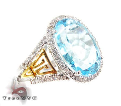 Light Blue Topaz Ring 2 10146 - Image 1
