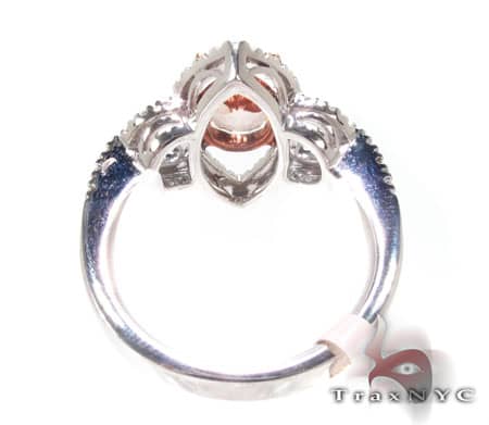 Diamond Pink Gemstone Ring 2 10147 - Image 5