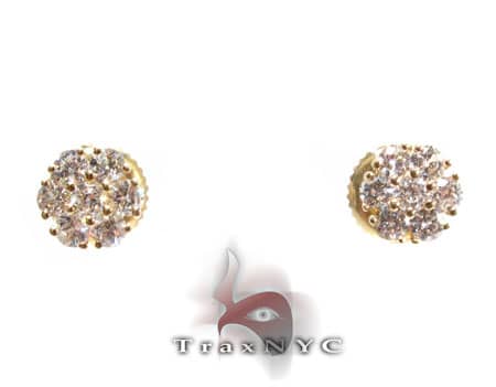 Mini Yellow Blossom Studs 10368 - Image 1