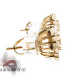 Large Yellow Blossom Studs 10370 - Image 3