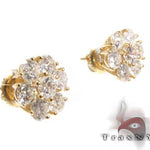 Large Yellow Blossom Studs 10370 - Image 2