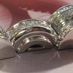 14K Gold & Diamond Motorcycle Bracelet 104 - Image 8