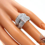 Beverly Wedding Ring Set 10646 - Image 10