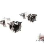 Royal Black Diamond Earrings 2 10728 - Image 2