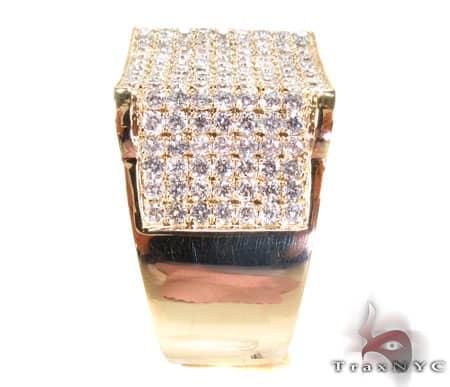 Men's Diamond Modern Ring 10792 - Image 4