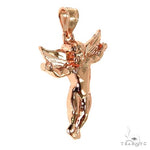 10K Gold Angel Charm Pendant 67553 - Image 2