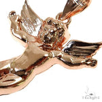 10K Gold Angel Charm Pendant 67553 - Image 3