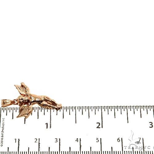 10K Gold Angel Charm Pendant 67553 - Image 6