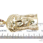 Solid 10K Gold Jesus Pendant 39852 - Image 6