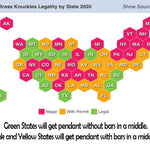 10K Gold Knuckles Pendant 66371 - Image 9