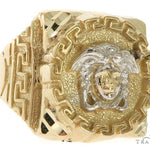 10K Gold Medusa Ring 58449 - Image 1