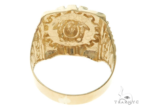 10K Gold Medusa Ring 58449 - Image 4