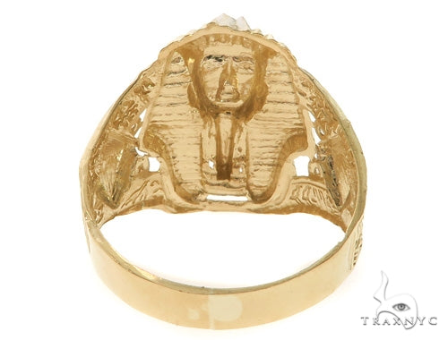 10K Gold Pharaoh Ring 58448 - Image 4