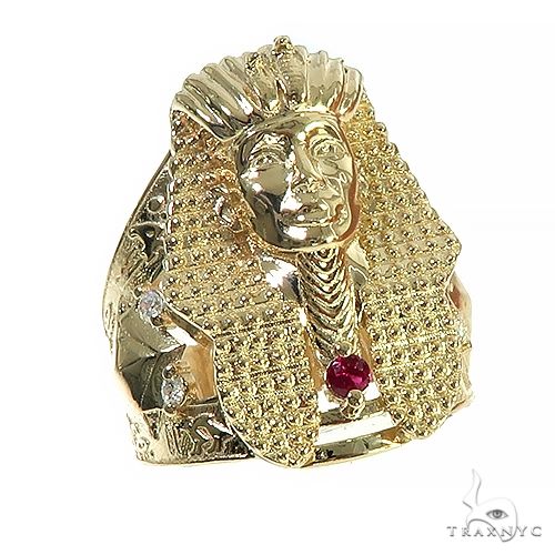 10K Gold Ring 66580 - Image 1