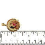 10K Gold Photo Pendant 25mm 69145 - Image 5