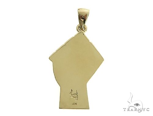 10K Gold Power Fist, BLM, Pendant 66328 - Image 3