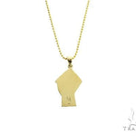 10K Gold Power Fist, BLM, Pendant Set 66333 - Image 3