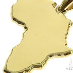 10K Gold Small African Ladies Pendant Set 66334 - Image 4