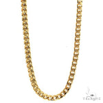 10K Yellow Gold Solid Franco Link Chain 20 Inches 2mm   66779 - Image 1