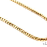 10k Yellow Gold Solid Franco Link Chain 24 Inches 2mm   63802 - Image 1