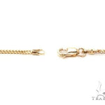 10k Yellow Gold Solid Franco Link Chain 24 Inches 2mm   63802 - Image 5