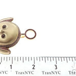 10K Gold Special Custom Teletubby Po Red Ruby Cartoon Character Pendant 65318 - Image 7