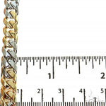 10k Two Tone Gold Solid Miami Cuban 18 Inches 8mm 68167 - Image 5