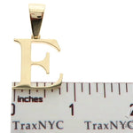 10K Gold Charming Initial 'E' Pendant 57202 - Image 6