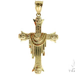 10K Gold Cross Crucifix 57088 - Image 1
