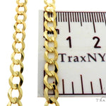 10k Yellow Gold Solid Curb Link Chain 26 Inches 4.7mm 57241 - Image 7