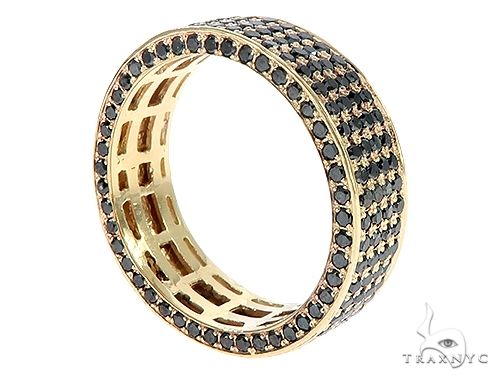 10K Yellow Gold Diamond Wedding Band 65470 - Image 3