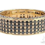 10K Yellow Gold Diamond Wedding Band 65470 - Image 4