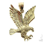 10K Gold Eagle Pendant 65811 - Image 1