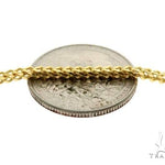 10k Yellow Gold Franco Link Chain 24 Inches 2mm 65431 - Image 3
