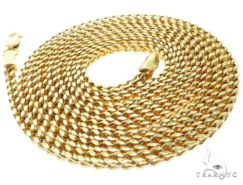 10k Yellow Gold Franco Link Chain 30 Inches 2mm 61597 - Image 4