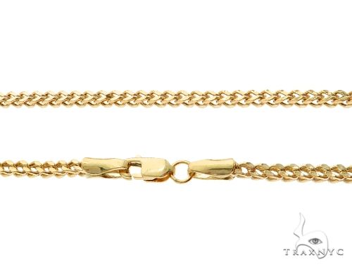 10k Yellow Gold Franco Link Chain 30 Inches 2mm 61597 - Image 5